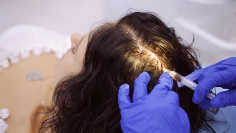 Cosmetic procedures in clinic Stock Footage 94973797