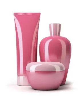 Cosmetic production Stock Illustration