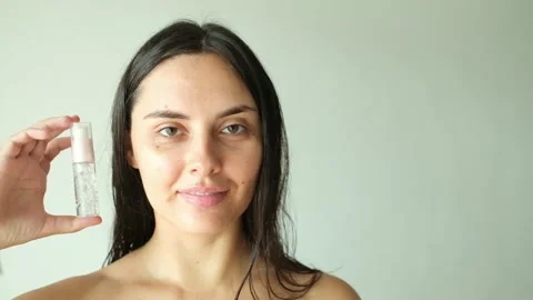 Cosmetic Serum Presentation with Copy Space Stock Footage 339718518