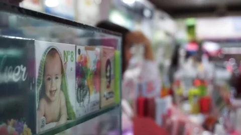 Cosmetic store Stock Footage 102097093