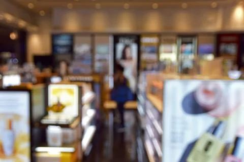 Cosmetic store Stock Photos