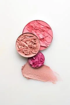 Cosmetic swatch. Stock Photos