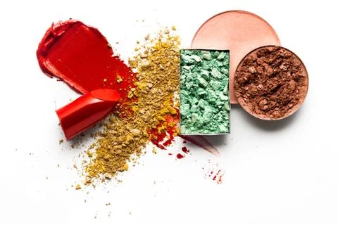 Cosmetic swatch. Stock Photos