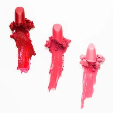 Cosmetic swatch. Stock Photos