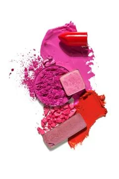 Cosmetic swatch. Stock Photos