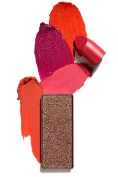 Cosmetic swatch. Stock Photos