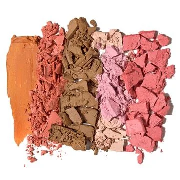 Cosmetic swatch. Stock Photos