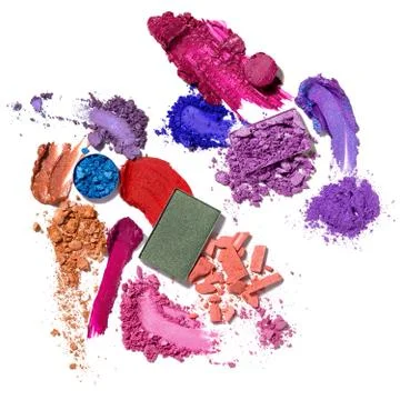 Cosmetic swatch. Stock Photos