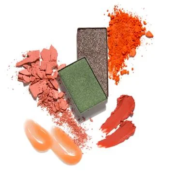 Cosmetic swatch. Stock Photos