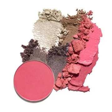 Cosmetic swatch. Stock Photos