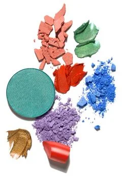 Cosmetic swatch. Stock Photos