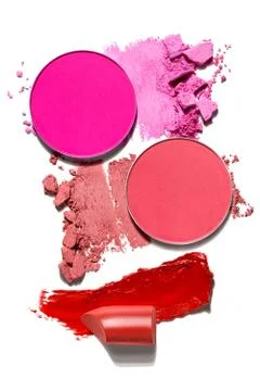 Cosmetic swatch. Stock Photos