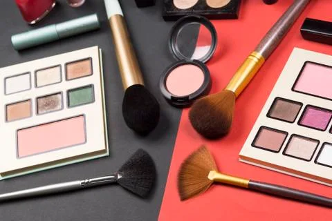 Cosmetics and makeup high resolution image. Foto stock