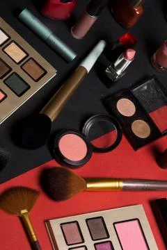 Cosmetics and makeup high resolution image. Stock Photos