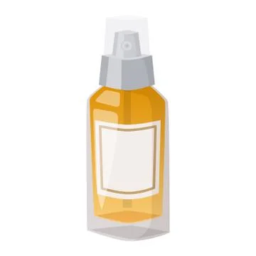 Cosmetics blank package box icon vector Ilustración de archivo