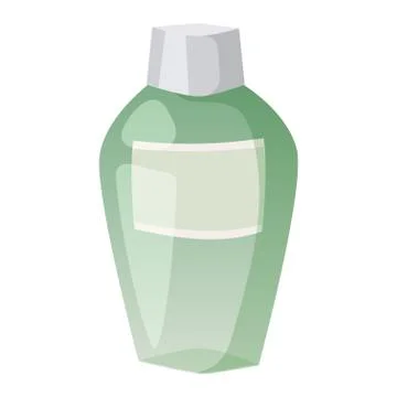 Cosmetics blank package box icon vector Ilustración de archivo