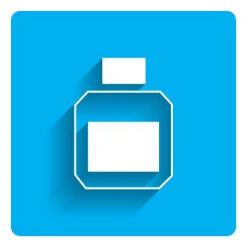 Cosmetics bottle icon Illustrazione stock