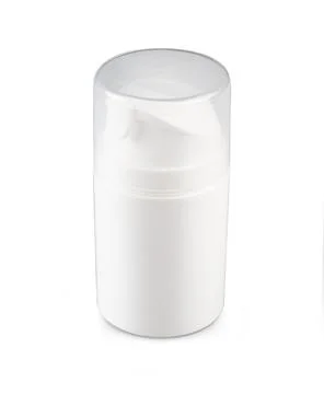 Cosmetics container isolated on white Stock Photos