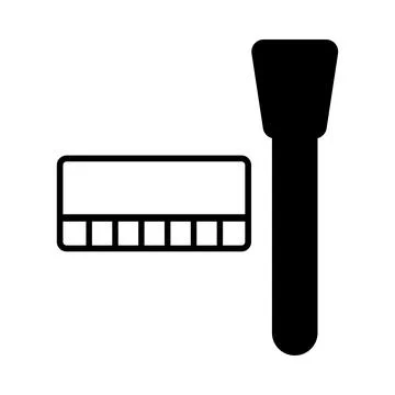 Cosmetics, cosmetic, brush, face brush, lipistic, make up set icon Stock Illustration
