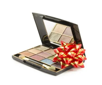 Cosmetics eye shadow Stock Photos