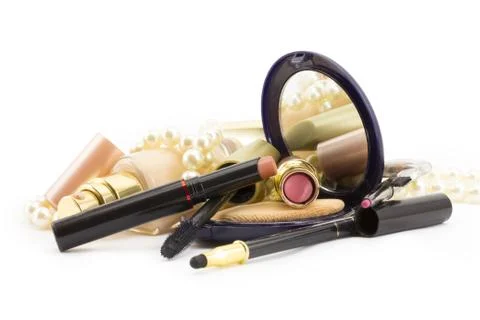 Cosmetics for face Stock Photos