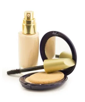 Cosmetics for face Stock Photos