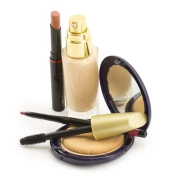 Cosmetics for face Stock Photos