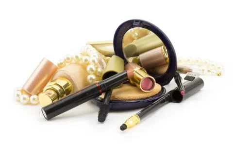Cosmetics for face Stock Photos