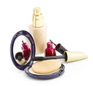 Cosmetics for face Stock Photos