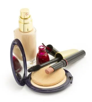 Cosmetics for face Stock Photos