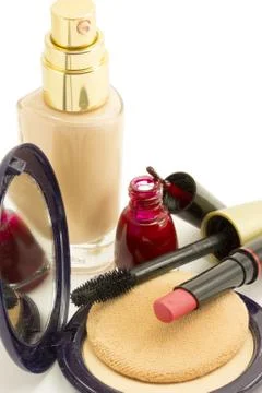 Cosmetics for face Stock Photos