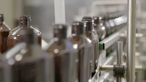 Cosmetics factory  Stock Footage 129111155