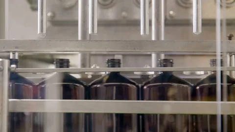 Cosmetics factory Stock Footage 129113396