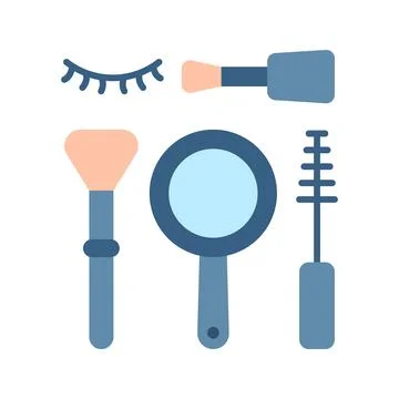 Cosmetics icon vector image. Stock Illustration