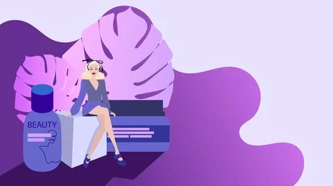 Cosmetics Stock Illustration