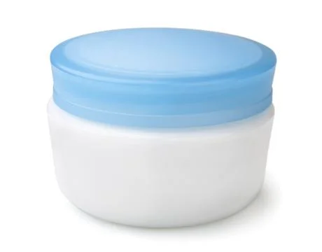 Cosmetics jar Stock Photos