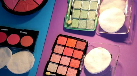Cosmetics - Makeup - Item 09 Stock Footage 61861001