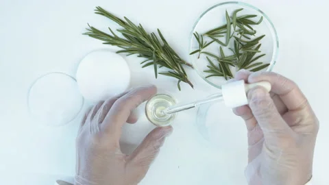 Cosmetics oils. Stock Footage 238823294