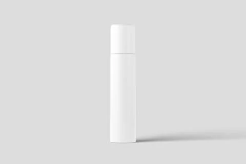 Cosmetics Packaging Bottle Jar 3D Rendering White Blank Mockup Stock Illustration