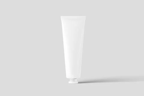 Cosmetics Packaging Bottle Jar 3D Rendering White Blank Mockup Stock Illustration