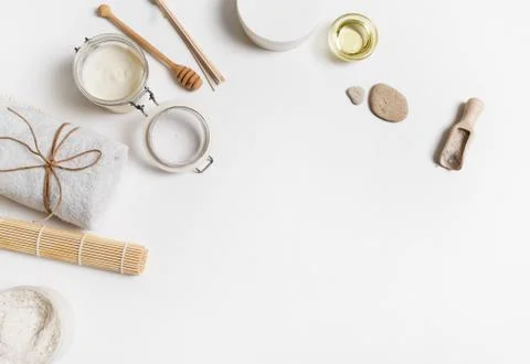 Cosmetics spa products Stock Photos