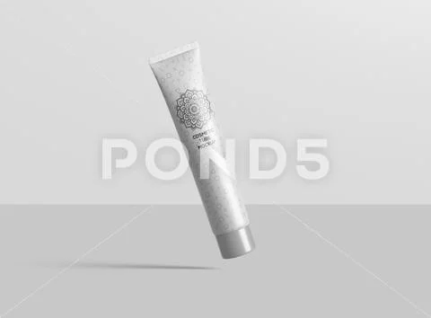 Cosmetics Tube-4 PSD Template
