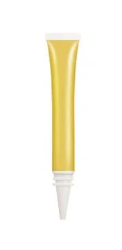 Cosmetics tube Stock Illustration