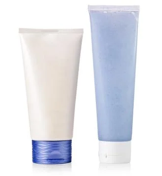 Cosmetics in tubes Stock Photos