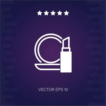 Cosmetics vector icon Stock Illustration
