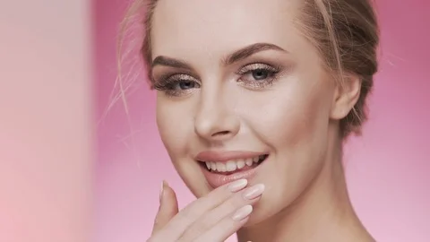 Cosmetology concept video at studio background Stock Footage 92437306