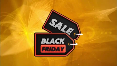Cosmic Abstract Background | Black Friday Sale Text Animation Video stock 304434150