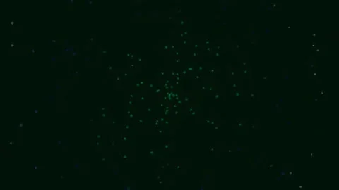 Cosmic abstract background with glowing nebula particles for cinematic vide.. Stock Footage 342114741