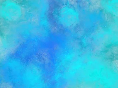 Cosmic abstract blue background imitating coloured dust, splashes of paint Stock Illustration