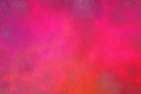 Cosmic abstract pink background imitating coloured dust, splashes of paint 库存插图